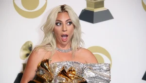Lady Gaga podczas gali rozdania nagród Grammy