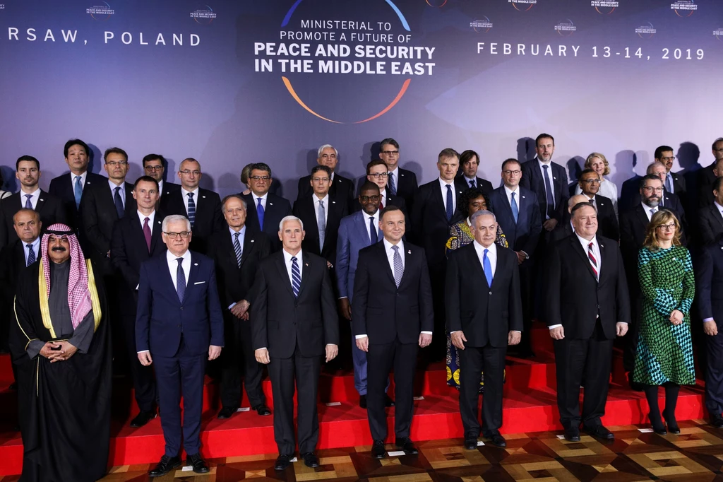 Uczestnicy konferencji bliskowschodniej