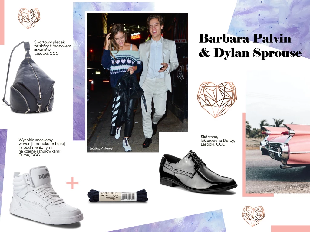 “Jej” sportowy look idealnie pasuje do “jego” eleganckiego garnituru, bo gdy tylko on postawi na wygodę, Ty uderzaj w sexy glam. Proste? Jak wszystko w perfekcyjnym związku! “Jej” sportowy look idealnie pasuje do “jego” eleganckiego garnituru, bo gdy tylko on postawi na wygodę, Ty uderzaj w sexy glam. Proste? Jak wszystko w perfekcyjnym związku!