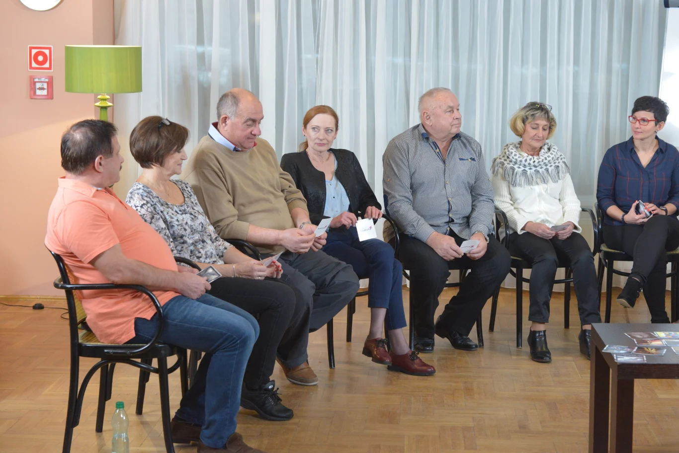 "Sanatorium miłości": Kuracjusze na sesji coachingowej