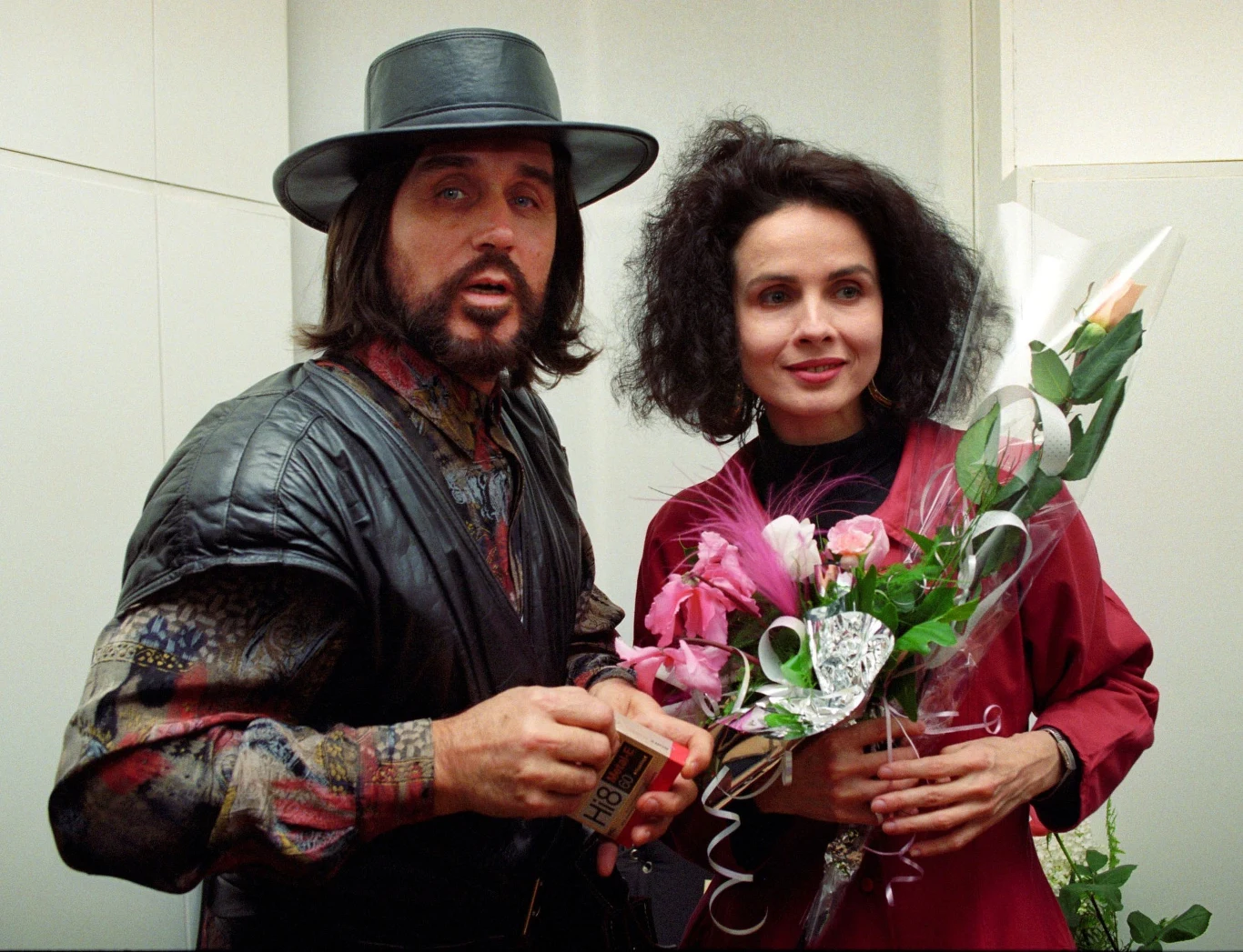 Czesław Niemen i Małgorzata Niemen w 1992 r. Czesław Niemen i Małgorzata Niemen w 1992 r.