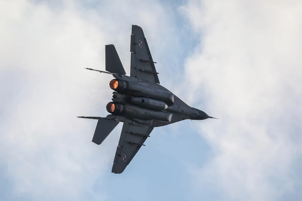 Polski MIG-29; zdj. ilustracyjne Polski MIG-29; zdj. ilustracyjne