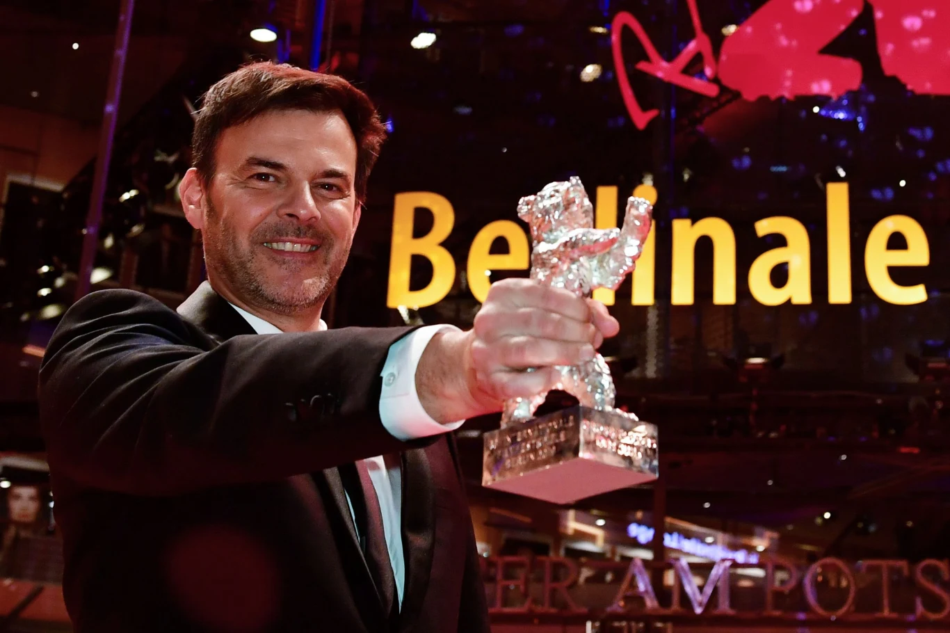 Francois Ozon ze swoją nagrodą