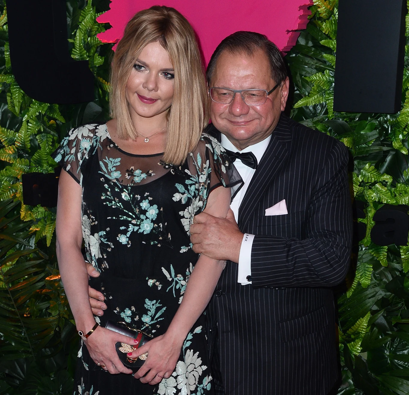 Ryszard Kalisz z żoną, wrzesień 2018