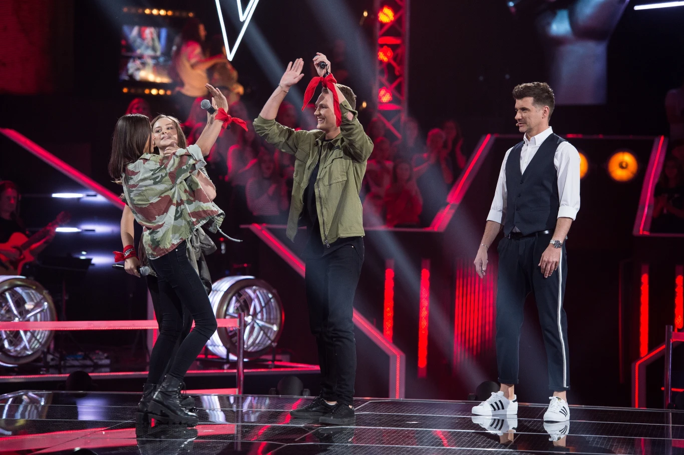 Zuzanna Grodzka, Adam Kubera, Carla Fernandes i Tomasz Kammel