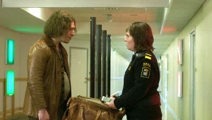 Eero Milonoff i Eva Melander w scenie z "Granicy"