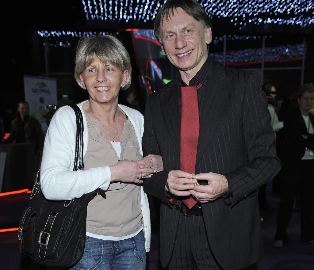 Krzysztof Tyniec z żoną Krzysztof Tyniec z żoną