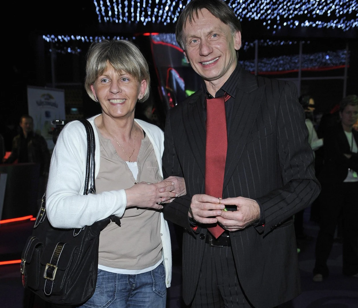 Krzysztof Tyniec z żoną Krzysztof Tyniec z żoną