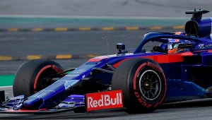 Alexander Albon w Barcelonie