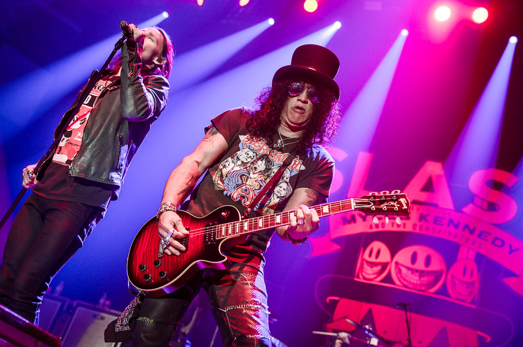 Slash i Myles Kennedy w Atlas Arenie w Łodzi