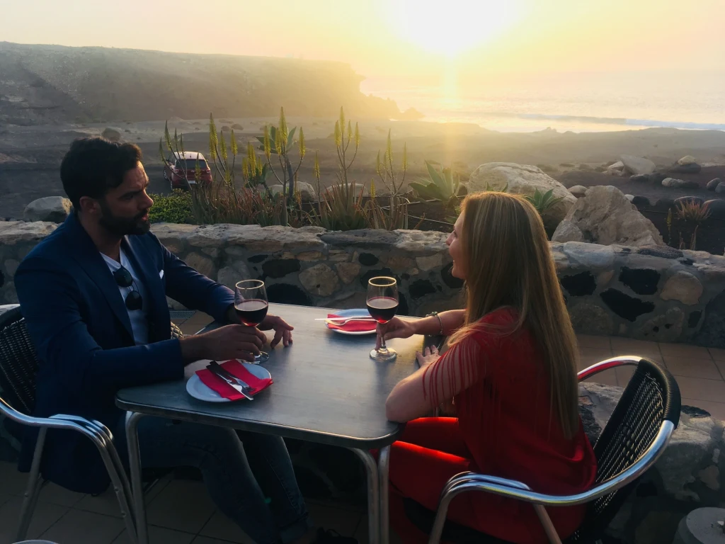 Conrado Moreno i Beata Drewniak na planie teledysku Conrado Moreno i Beata Drewniak na planie teledysku