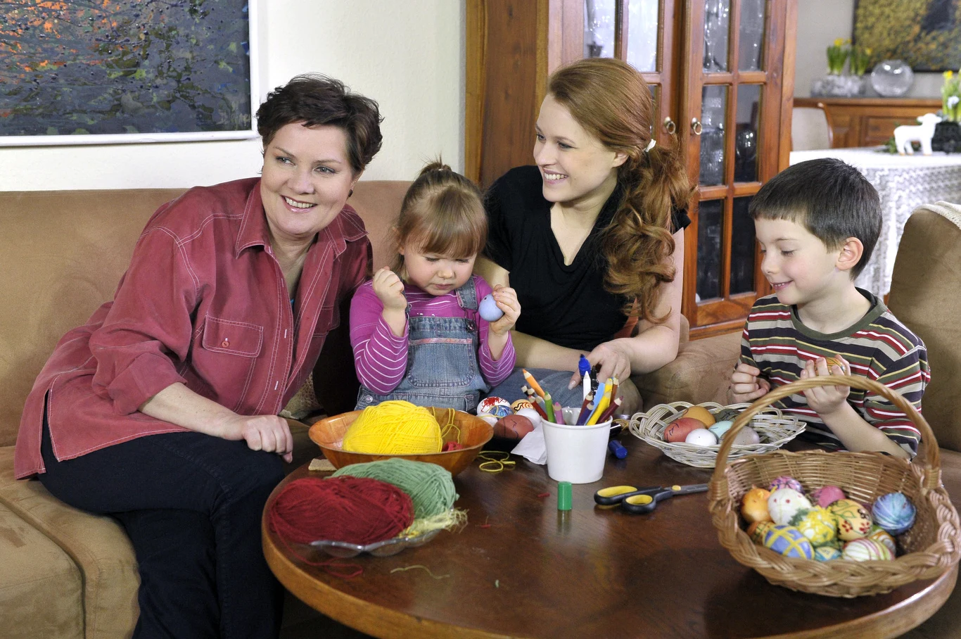 Agnieszka Kotulanka na planie "Klanu" Agnieszka Kotulanka na planie "Klanu"