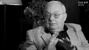 "Sanatorium miłości": Cezary Mocek (1951-2019) / screen z TVP