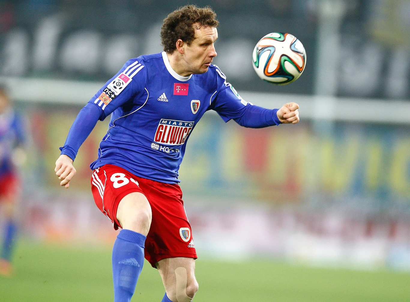 Konstantin Vassiljev, w barwach Piasta na początku swojej gry w Polsce 