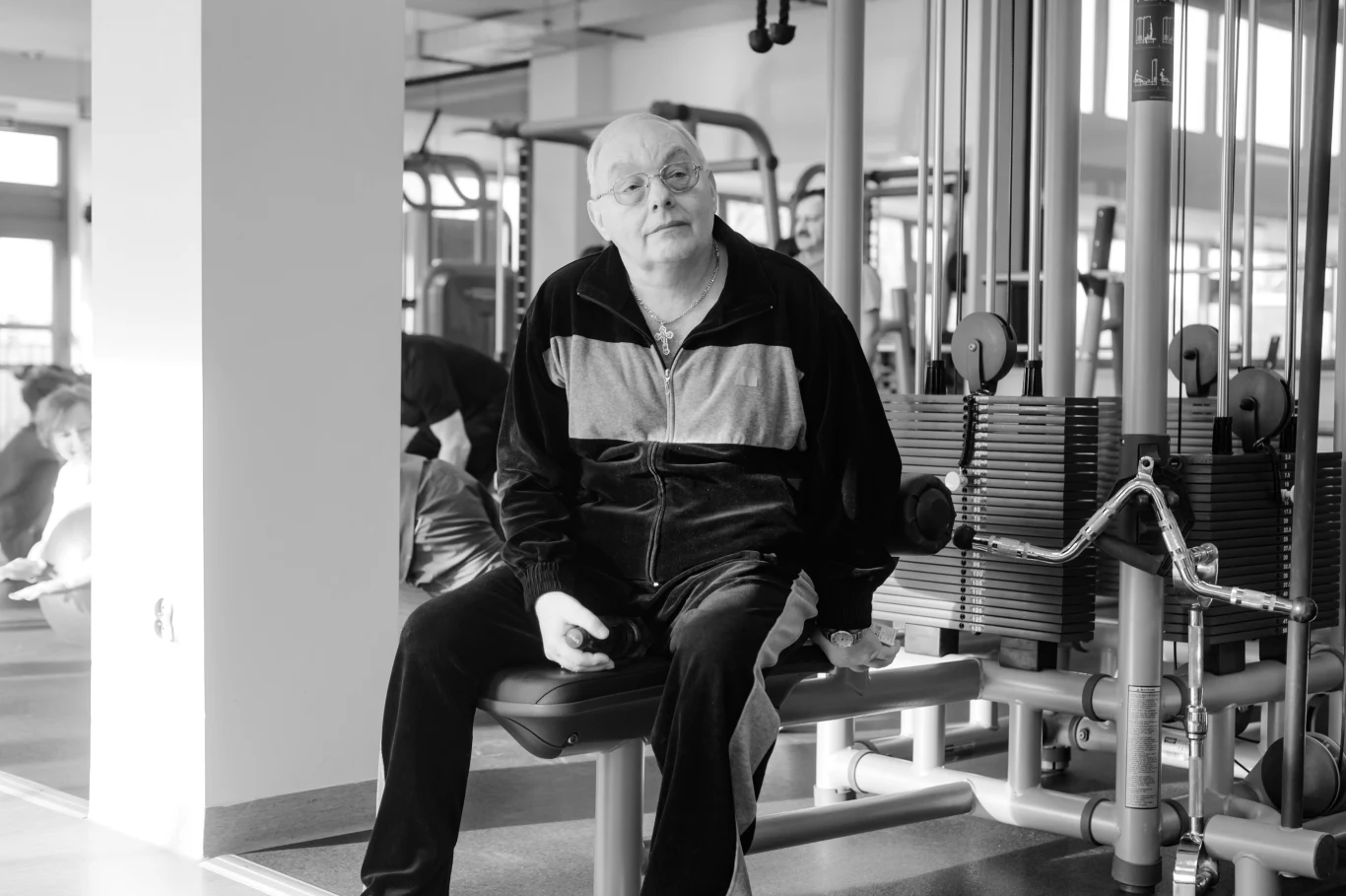 Cezary Mocek w programie "Sanatorium miłości" Cezary Mocek w programie "Sanatorium miłości"