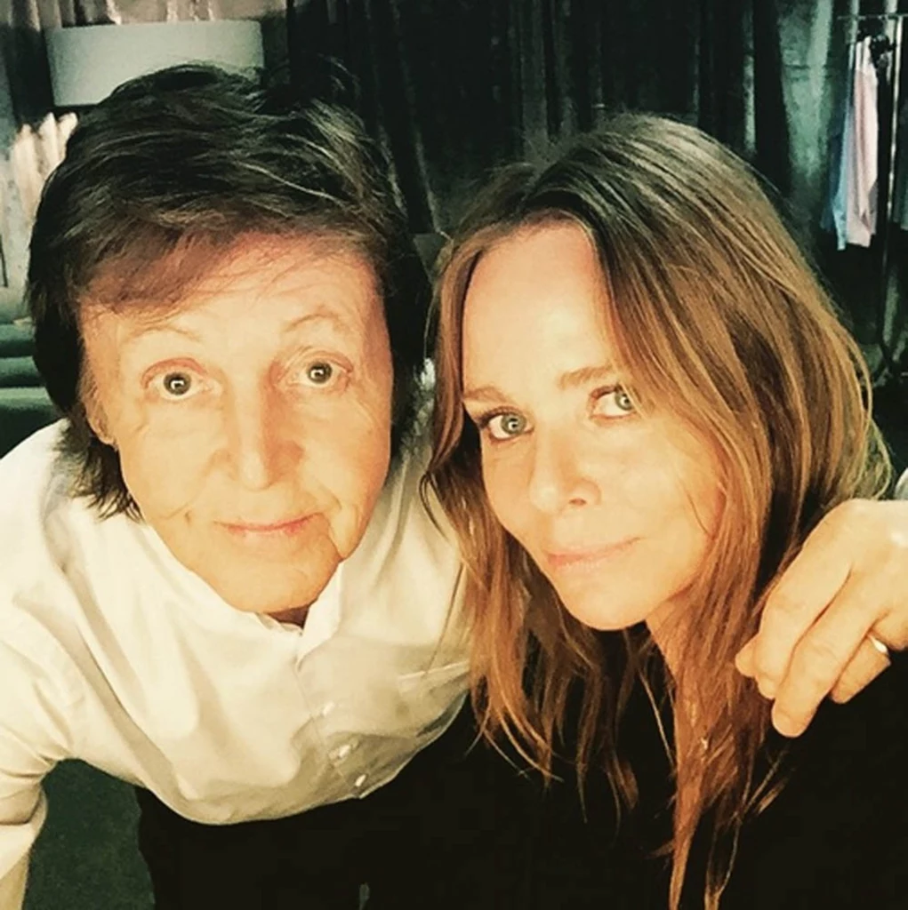 Paul McCartney z córką Stellą, rok 2015