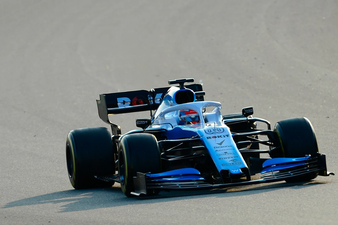 George Russell pokonał tylko 23 okrążenia, najmniej z całej stawki.