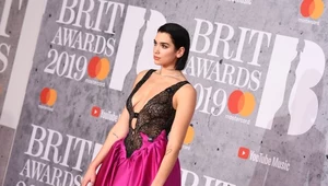 Dua Lipa na gali Brit Awards