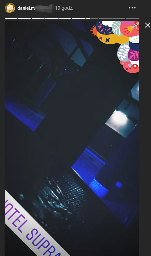 Daniel "pozdrawia" ze SPA