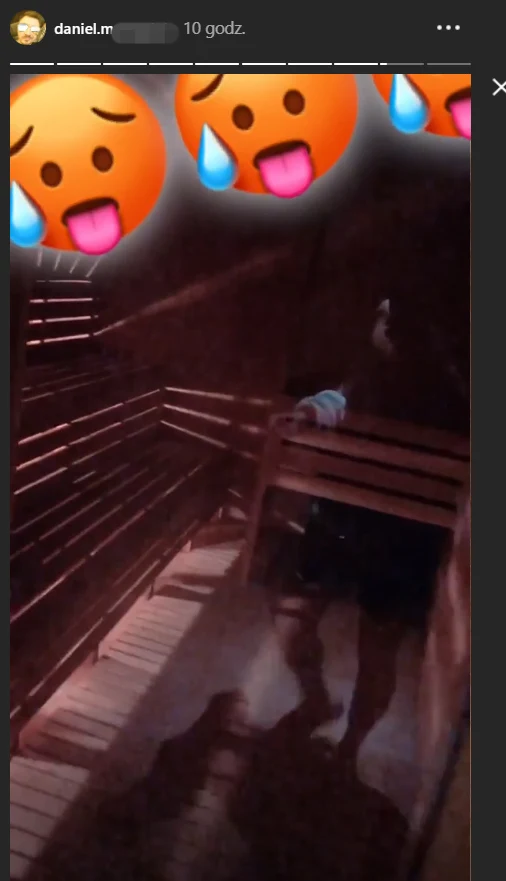 Daniel "pozdrawia" ze SPA