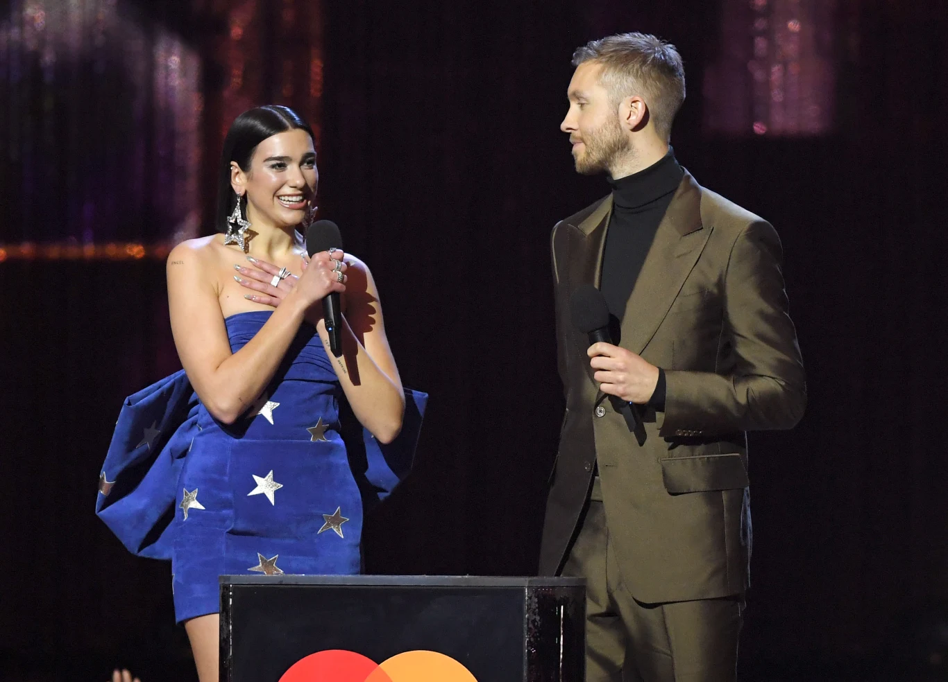 Dua Lipa i Calvin Harris odebrali nagrodę dla utworu roku za "One Kiss"