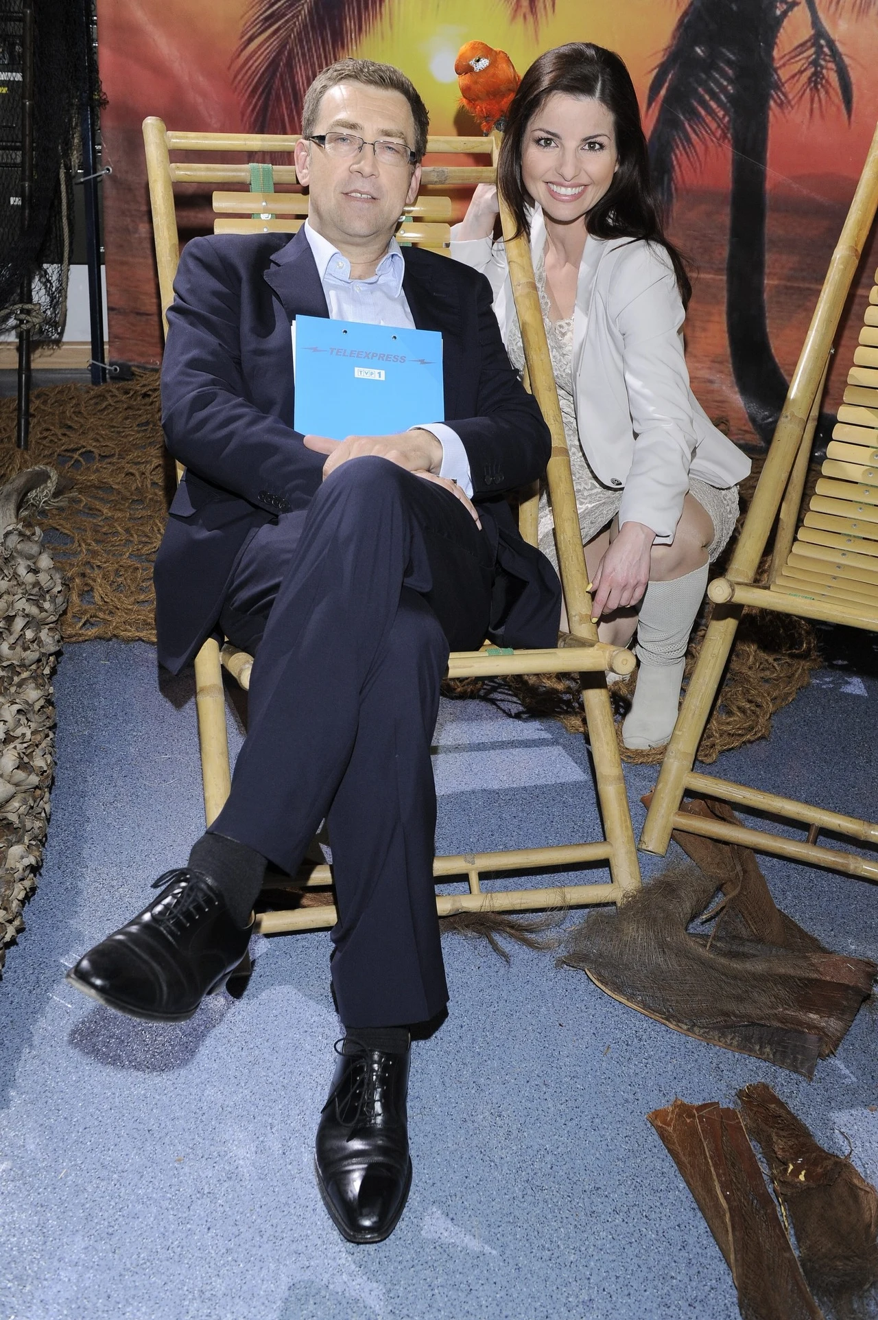 Beata z Maciejem Orłosiem, którego wyrzucono z "Teleexpressu" Beata z Maciejem Orłosiem, którego wyrzucono z "Teleexpressu"