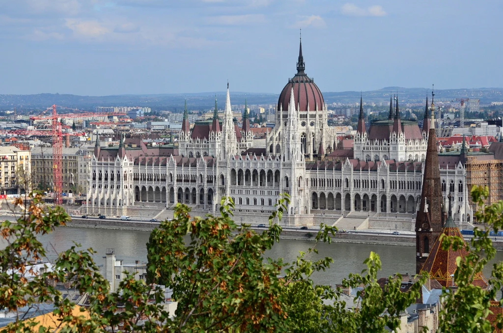 Siedziba węgierskiego parlamentu Siedziba węgierskiego parlamentu
