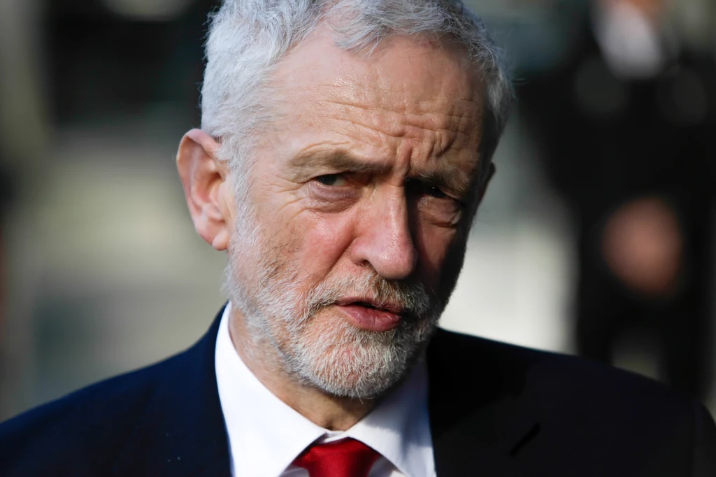Lider brytyjskiej opozycyjnej Partii Pracy Jeremy Corbyn Lider brytyjskiej opozycyjnej Partii Pracy Jeremy Corbyn