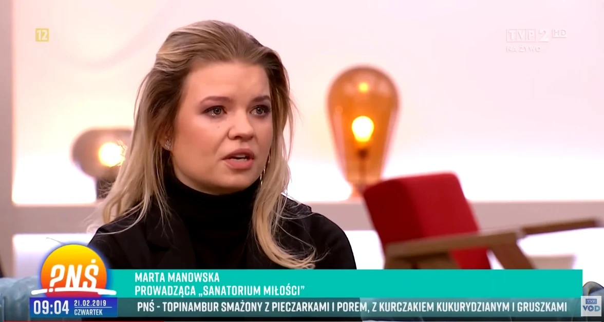 Marta Manowska w "Pytaniu na śniadanie"