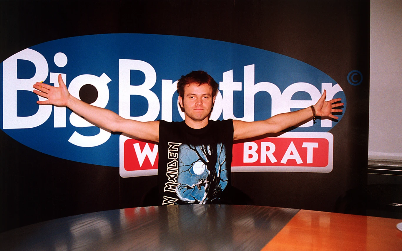 Piotr Lato w programie "Big Brother" (2001)