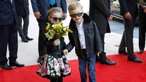 Książęta Gabriella and Jacques, fot. ERIC GAILLARD/AFP