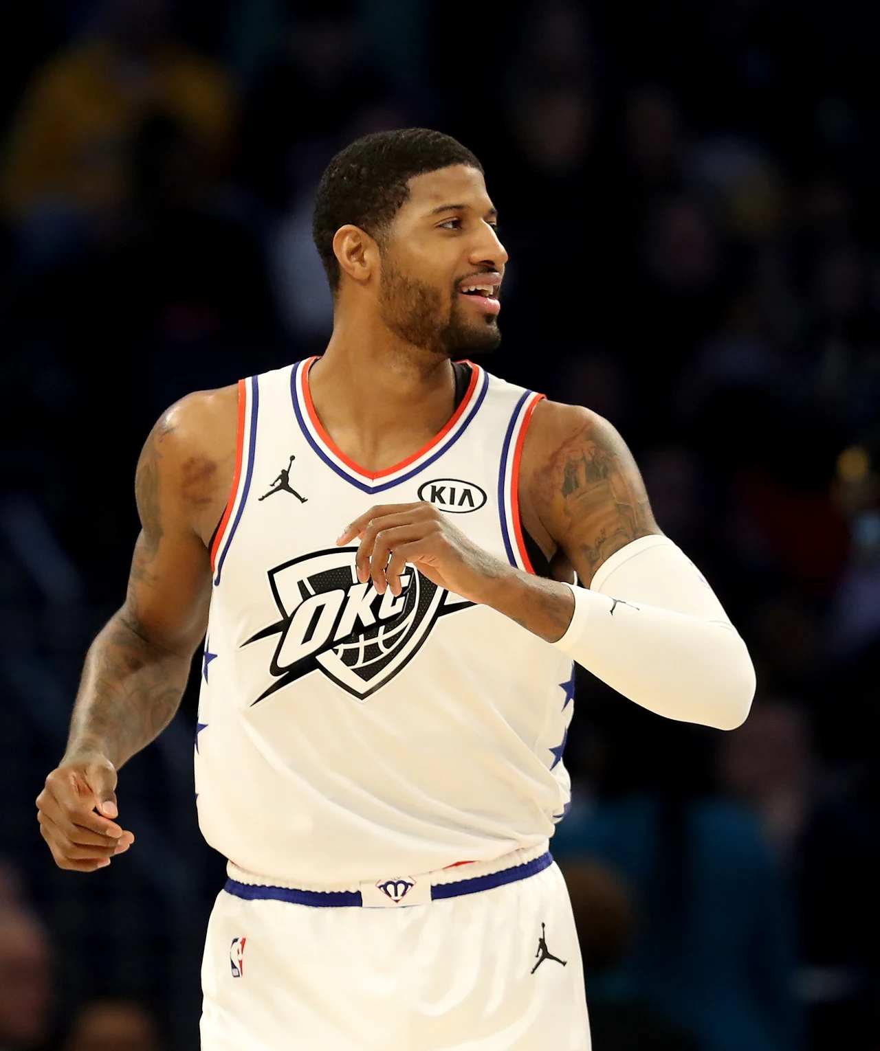 Paul George z Oklahoma City Thunder Paul George z Oklahoma City Thunder