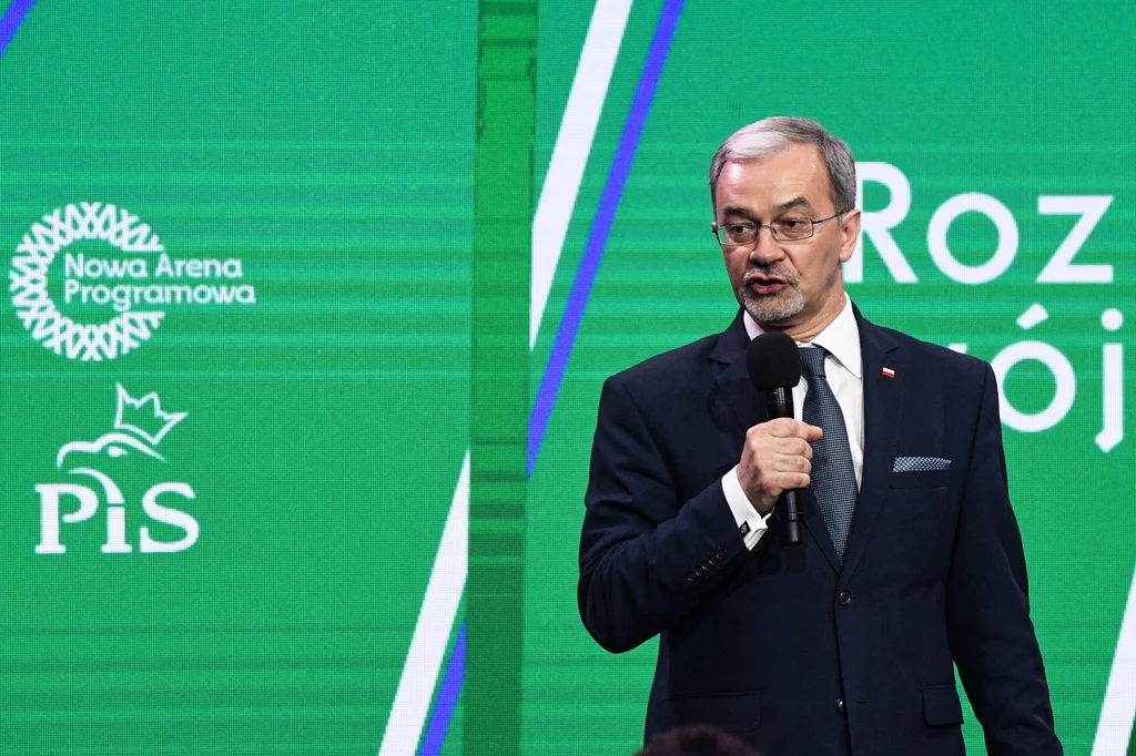 Minister inwestycji i rozwoju Jerzy Kwieciński podczas Konwencji Prawa i Sprawiedliwości Minister inwestycji i rozwoju Jerzy Kwieciński podczas Konwencji Prawa i Sprawiedliwości