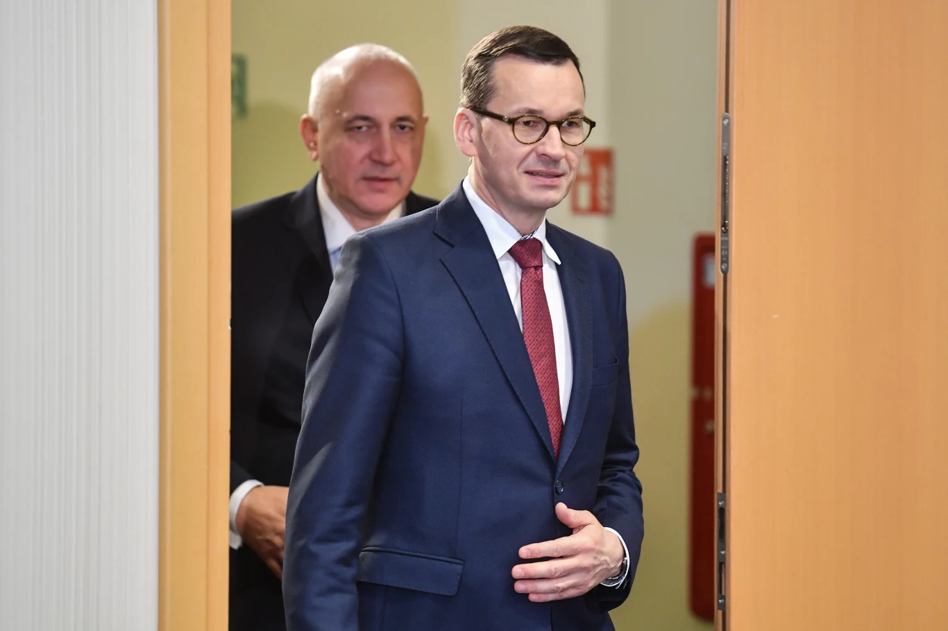 Mateusz Morawiecki i Joachim Brudziński Mateusz Morawiecki i Joachim Brudziński