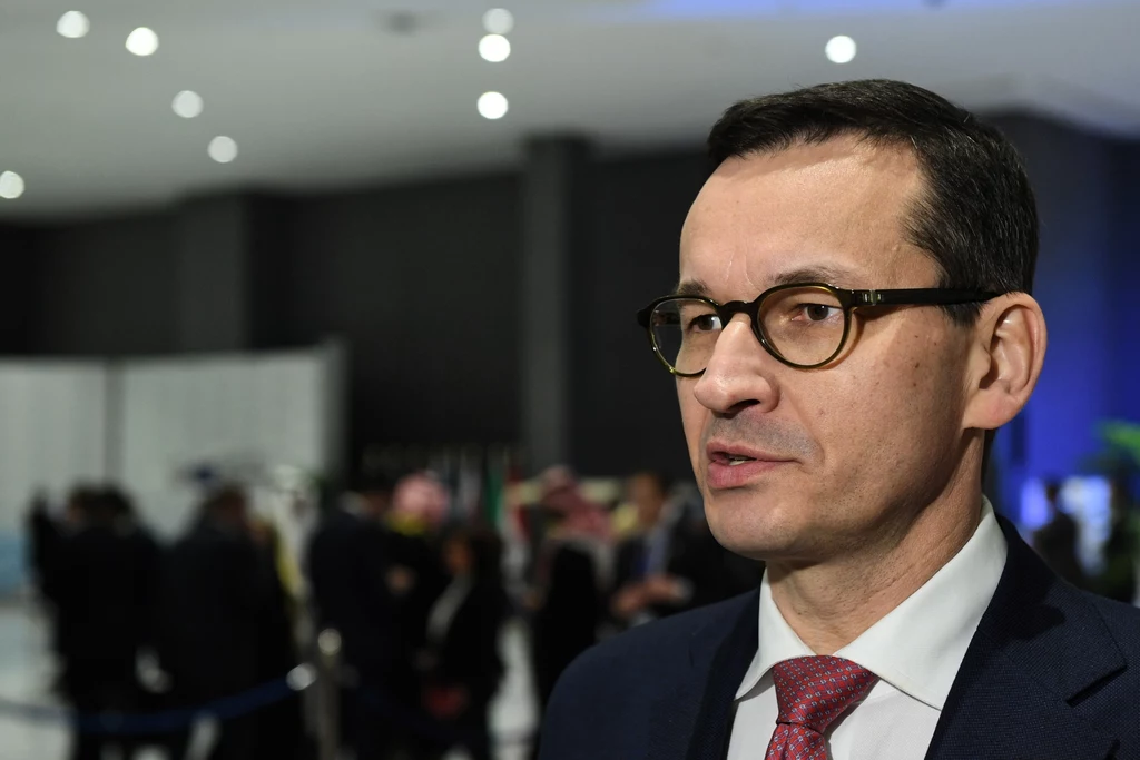 Premier Mateusz Morawiecki w Szarm el-Szejk Premier Mateusz Morawiecki w Szarm el-Szejk