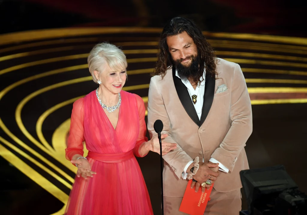 Helen Mirren i Jason Momoa Helen Mirren i Jason Momoa