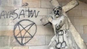 Śląskie: Profanacja kalwarii w Katowicach