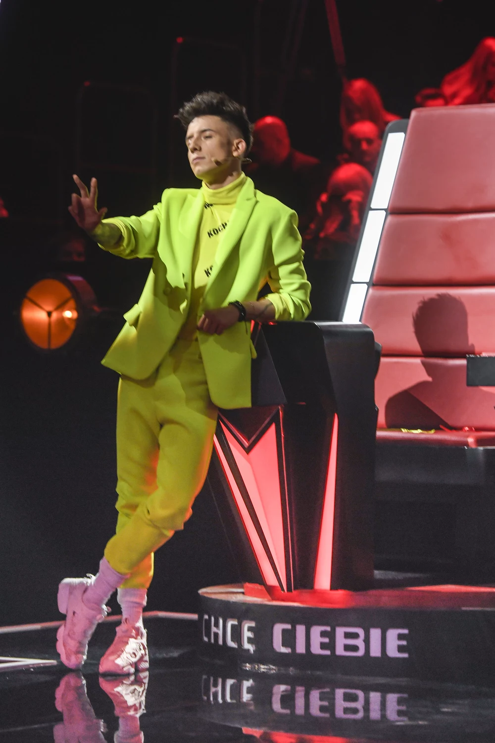 Dawid Kwiatkowski w finale "The Voice Kids" Dawid Kwiatkowski w finale "The Voice Kids"