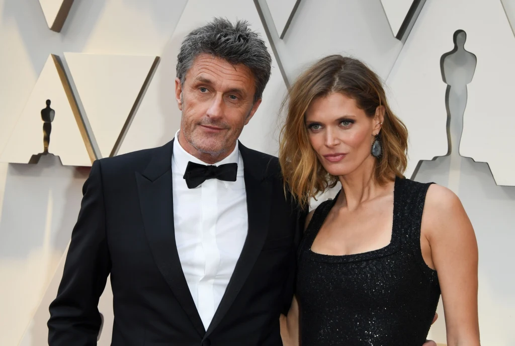 Paweł Pawlikowski i Małgorzata Bela na gali Oscarów
