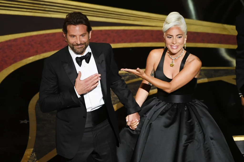 Bradley Cooper i Lady Gaga na gali Oscarów