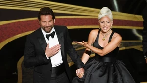Bradley Cooper i Lady Gaga na gali Oscarów
