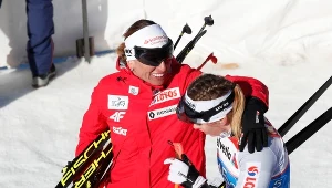 Justyna Kowalczyk i Monika Skinder