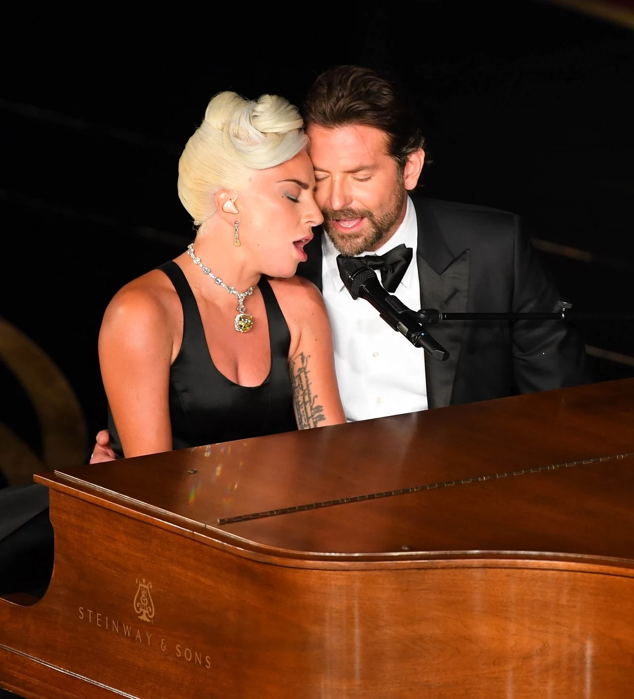 Lady Gaga i Bradley Cooper na Oscarach 2019 Lady Gaga i Bradley Cooper na Oscarach 2019