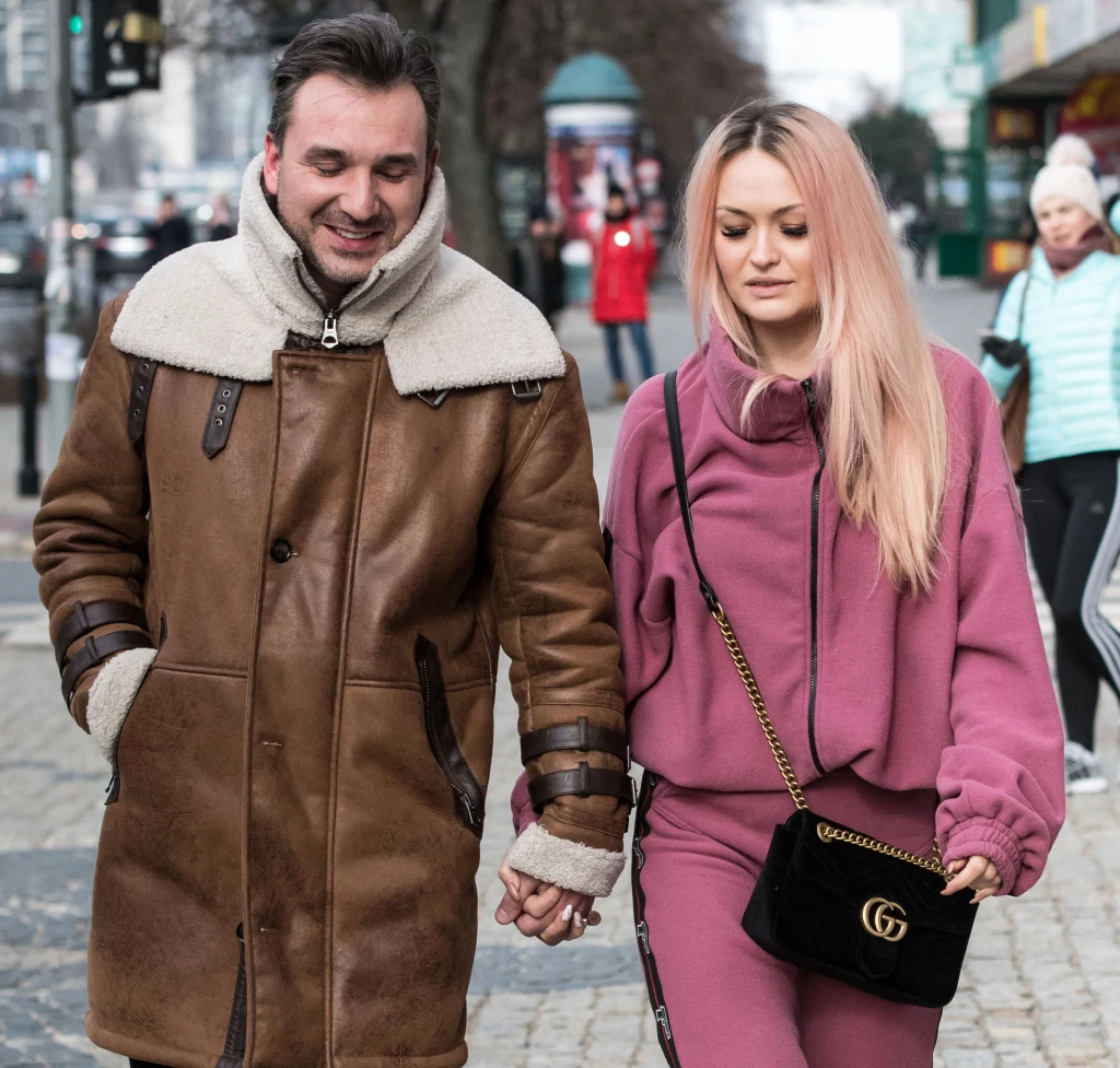 Mateusz Ziółko i jego żona Marianna Sokołowska-Ziółko