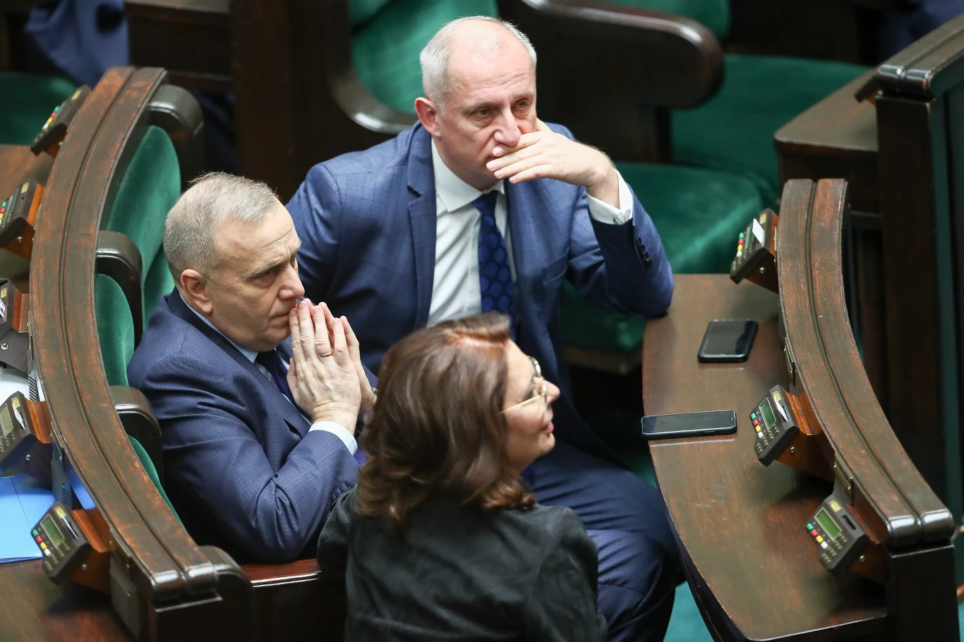 Sławomir Neumann, Grzegorz Schetyna i Małgorzata Kidawa-Błońska Sławomir Neumann, Grzegorz Schetyna i Małgorzata Kidawa-Błońska