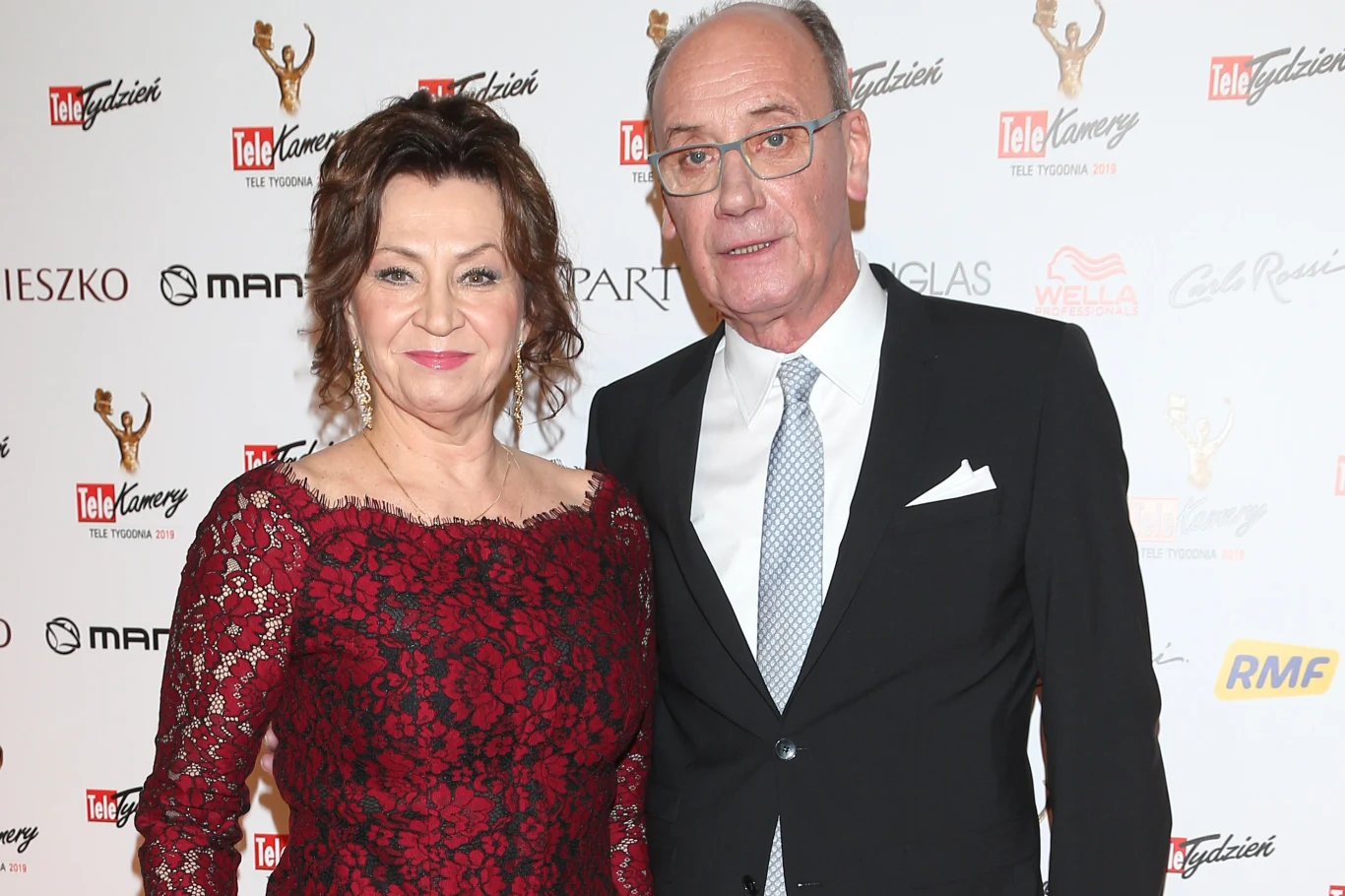 Dariusz Szpakowski z żoną Dariusz Szpakowski z żoną