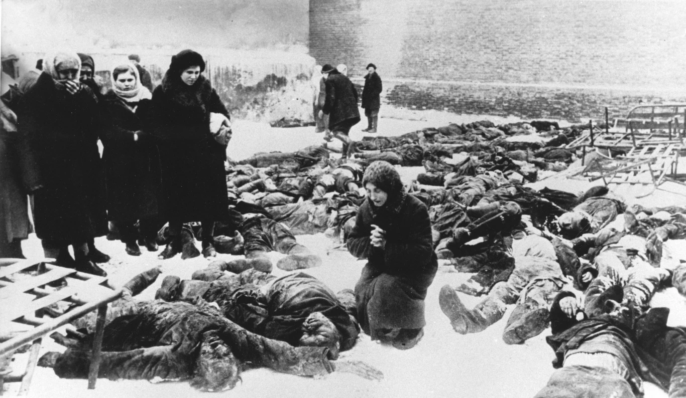 Śmierć w oblężonym mieście była codziennością