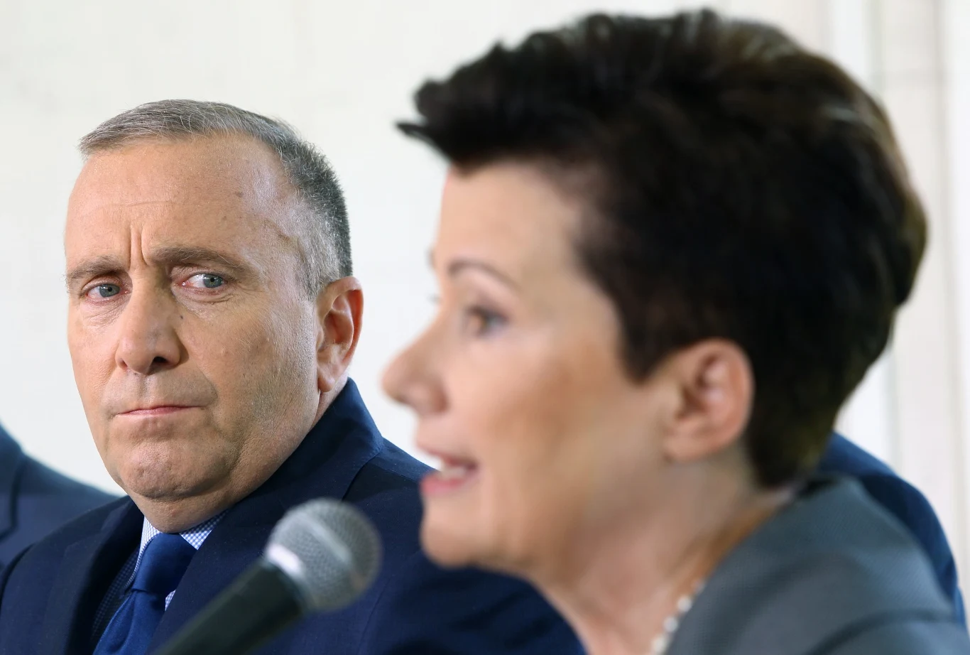Lider PO Grzegorz Schetyna w towarzystwie byłej prezydent Warszawy Lider PO Grzegorz Schetyna w towarzystwie byłej prezydent Warszawy