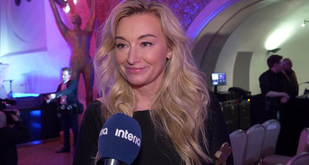 Martyna Wojciechowska ze Złotą Telekamerą Tele Tygodnia