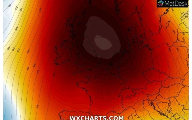 Najwyższa temperatura została zarejestrowana w Walii